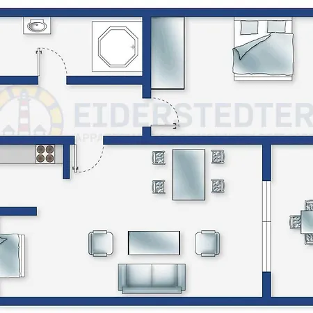 Appartement 4 Strandlaeufer Im Bad Id 018