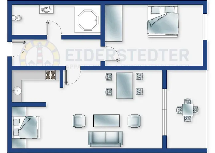Appartement 4 Strandlaeufer Im Bad Id 018